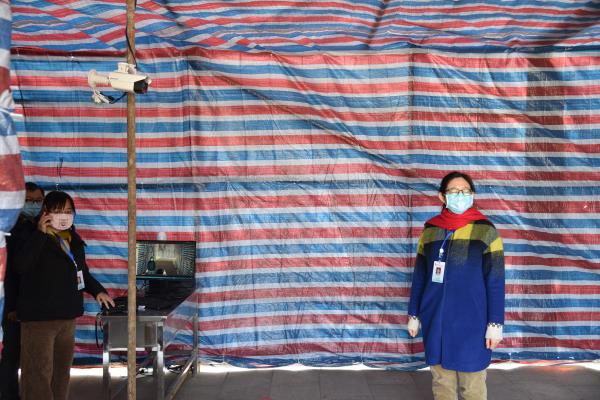 我校举行开学疫情防控模拟演练！