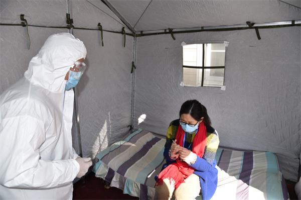 我校举行开学疫情防控模拟演练！