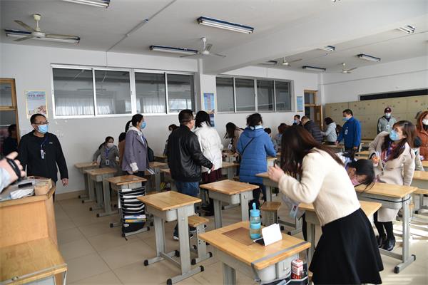 我校举行开学疫情防控模拟演练！