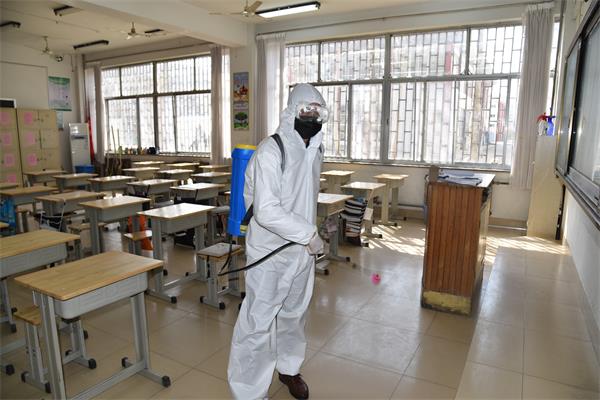 我校举行开学疫情防控模拟演练！