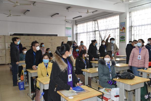 我校举行开学疫情防控模拟演练！