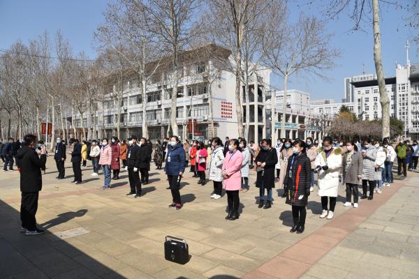 我校举行开学疫情防控模拟演练！