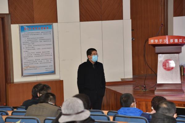 我校举行开学疫情防控模拟演练！